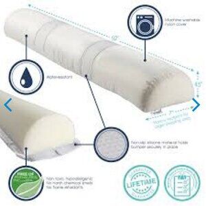 hiccapop BedRail Bumper Bed Rail Foam